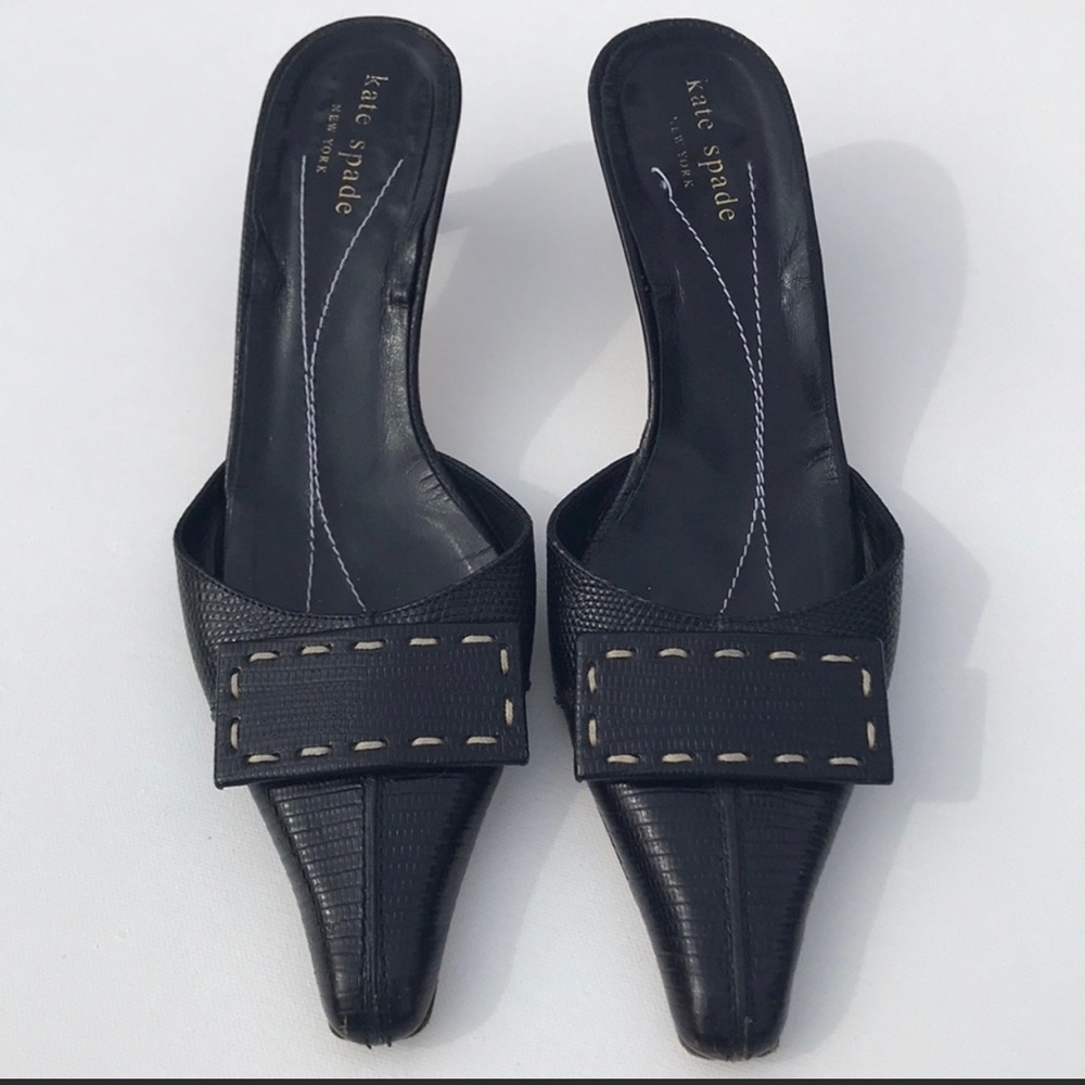Kate Spade Kitten Heel Mules
